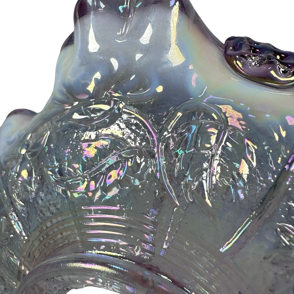 Fenton iridescent clear